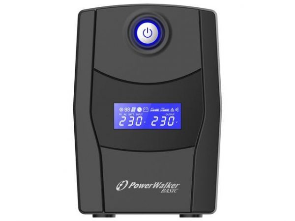 Zasilacz awaryjny UPS Power Walker Line-Interactive 600VA STL FR 2xPL USB RJ11/45 In/Out 4260074980738  - Incom Group
