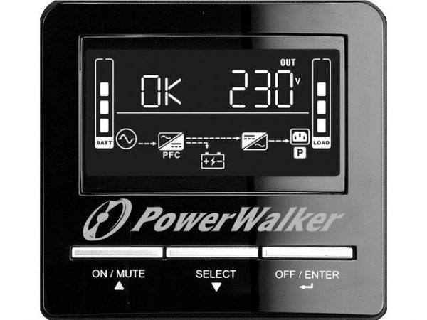  - Incom Group
 4260074982084 Zasilacz awaryjny UPS Power Walker Line-Interactive 2200VA CW FR 3xPL, USB, RS232, LCD, EPO