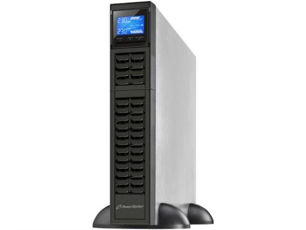 Zasilacz awaryjny UPS Power Walker On-Line 1000VA,  CRS, 3X IEC OUT, USB/RS-232, LCD, RACK 19"/TOWER, 6A ładowarka 4260074978001  - Incom Group
