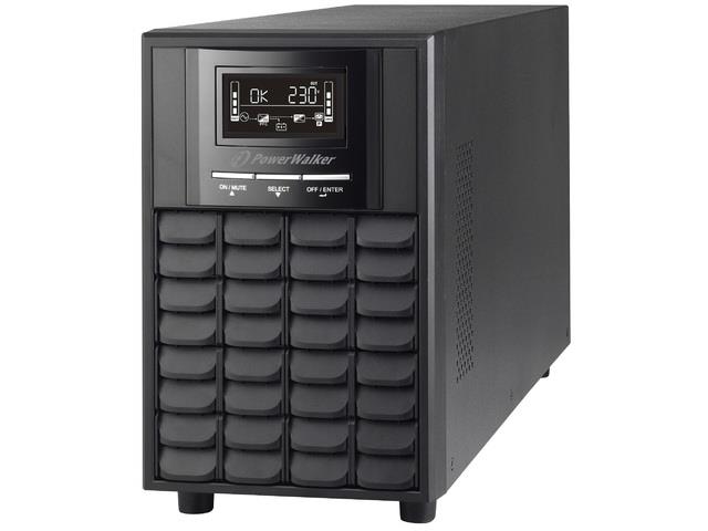 Zasilacz awaryjny UPS Power Walker Line-Interactive 3000VA CW 3xSchuko, USB, RS232, LCD, EPO 4260074982053  - Incom Group
