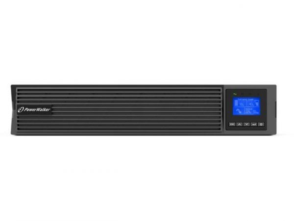 Zasilacz awaryjny UPS Power Walker On-Line 1000VA, ICR IoT PF1 USB/RS232, 8x IEC Out, LCD, Rack 4260074982879  - Incom Group
