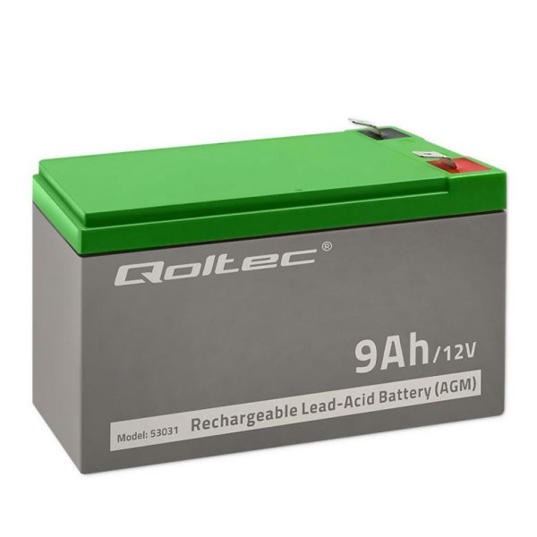  - Incom Group
 5901878530314 Akumulator AGM Qoltec 12V | 9Ah