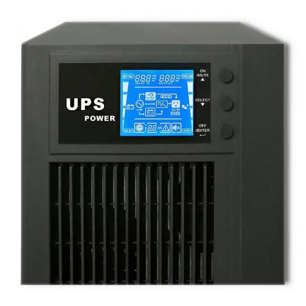 5901878530437 Zasilacz awaryjny UPS Qoltec | On-line | Pure Sine Wave | 3kVA | 2.4kW | LCD | USB  - Incom Group
