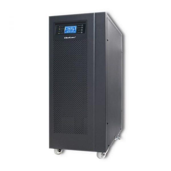 5901878530444 Zasilacz awaryjny UPS Qoltec | On-line | Pure Sine Wave | 10kVA | 8kW | LCD | USB  - Incom Group
