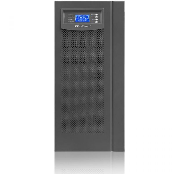 5901878539829 Zasilacz awaryjny UPS Qoltec | On-line | Pure Sine Wave | 6kVA | 4.8kW | LCD | USB  - Incom Group
