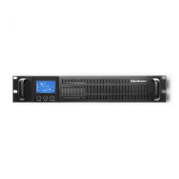 5901878539478 Zasilacz awaryjny UPS Qoltec RACK | 3kVA | 2400W | LCD  - Incom Group
