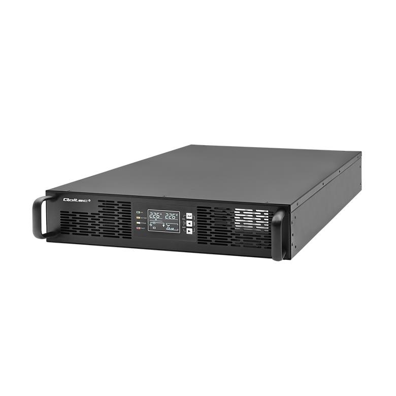  - Incom Group
 5901878522869 Zasilacz awaryjny UPS Qoltec do RACK | 2.4kVA | 2400W | Power Factor 1.0 | LCD | On-line