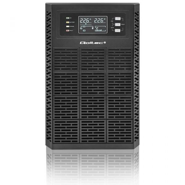  - Incom Group
 5901878522821 Zasilacz awaryjny UPS Qoltec 3kVA | 3000W | Power Factor 1.0 | LCD | EPO | USB | On-line