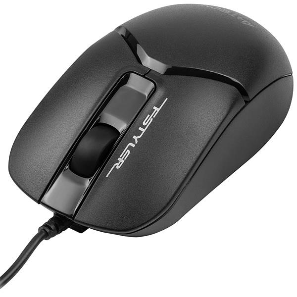 4711421958356 Mysz przewodowa A4tech FSTYLER FM12S Black (Silent)  - Incom Group
