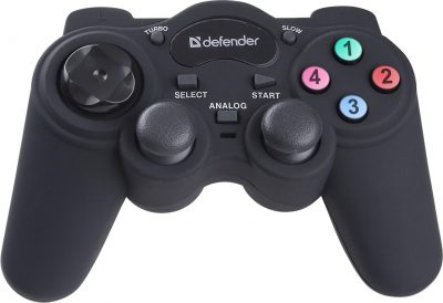  - Incom Group
 Gamepad przewodowy Defender GAME RACER, tryb turbo, efekt wibracji, USB/PS2/PS3 4714033642514