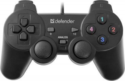 Gamepad przewodowy Defender OMEGA, efekt wibracji, USB 4714033642477  - Incom Group
