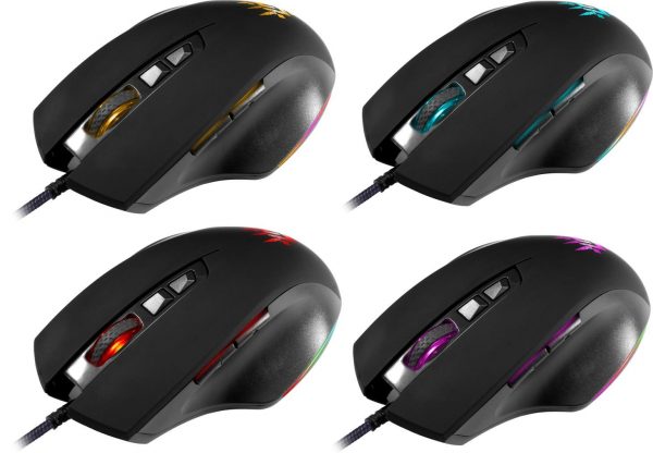 Mysz przewodowa Defender WOLVERINE GM-700L 12800dpi 7P Gaming RGB 4714033527002  - Incom Group
