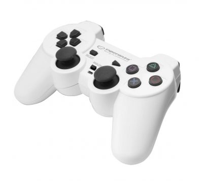  - Incom Group
 Gamepad PS3/PC USB Esperanza "Trooper" biało/czarny 5901299947210