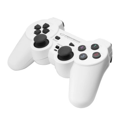 Gamepad PC USB Esperanza "Warrior" biało/czarny  - Incom Group
 5901299946954