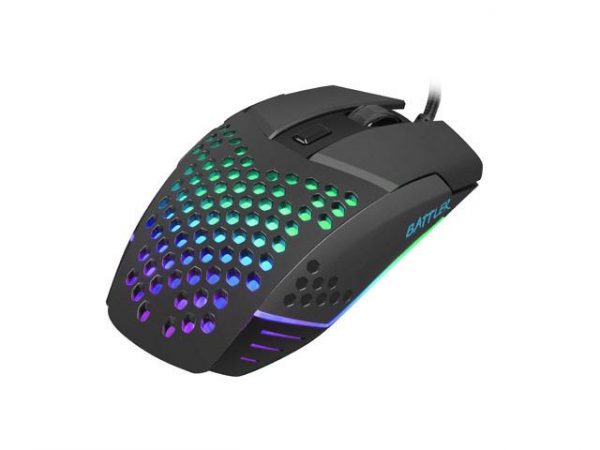 Mysz przewodowa Fury Battler optyczna Gaming 6400 DPI czarna 5901969426243  - Incom Group
