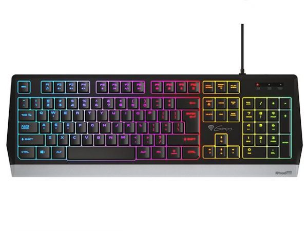 5901969420999  - Incom Group
 Klawiatura przewodowa Genesis Rhod 300 RGB Gaming czarna