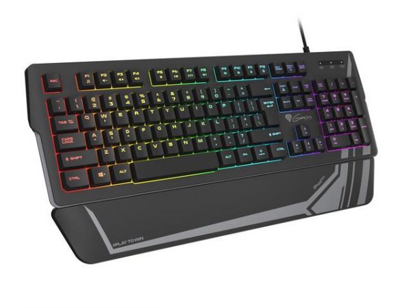 5901969426977  - Incom Group
 Klawiatura przewodowa Genesis Rhod 350 Gaming podświetlenie RGB