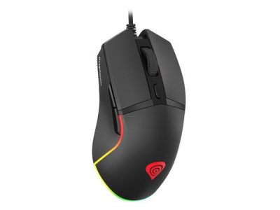 Mysz przewodowa Genesis Krypton 220 optyczna Gaming 6400DPI czarna  - Incom Group
 5901969431407