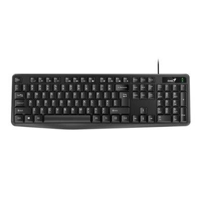 Klawiatura przewodowa Genius KB-117 Offcie black, Full size, odporna na zalanie 4710268257905  - Incom Group
