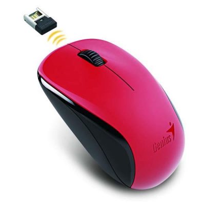 Mysz bezprzewodowa Genius NX-7000 Passion red, Blue-Eye SmartGenius 4710268258544  - Incom Group
