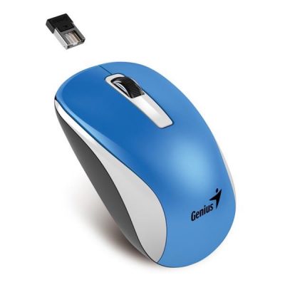 Mysz bezprzewodowa Genius NX-7010 Metalic Blue, sensor Blue-Eye SmartGenius  - Incom Group
 4710268250913