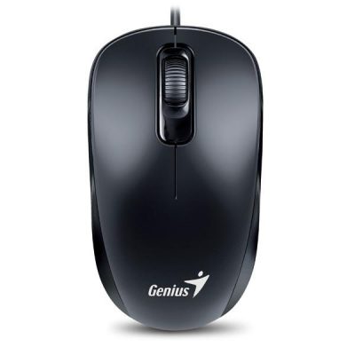 Mysz przewodowa Genius DX-120 Calm Black 1000 DPI  - Incom Group
 4710268250975