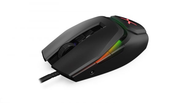 Mysz przewodowa KRUX BOT RGB optyczna Gaming czarna 5903018664194  - Incom Group
