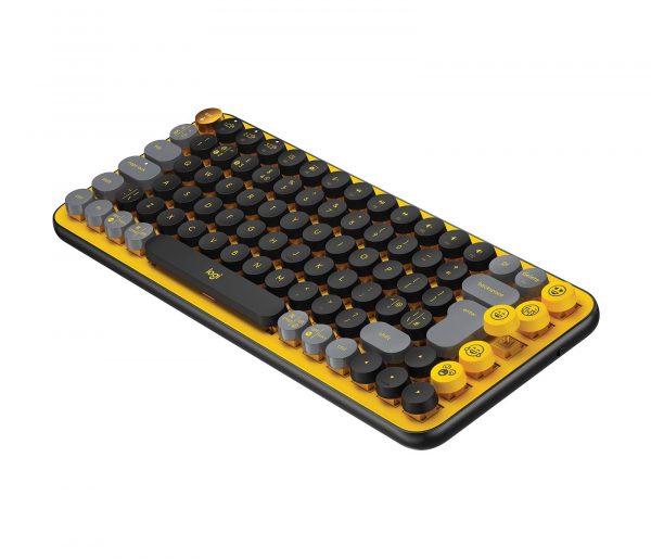 5099206101630 Klawiatura Logitech Pop Keys Black & Yellow 920-010735  - Incom Group
