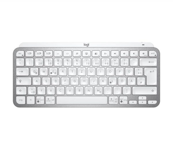 Klawiatura bezprzewodowa Logitech MX Key Mini biała 5099206099036  - Incom Group
