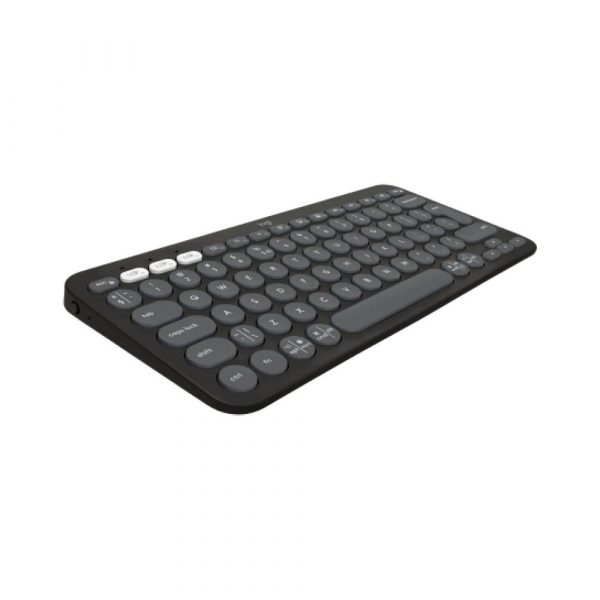 5099206111158 Klawiatura bezprzewodowa Logitech Pebble Keys 2 K380s grafitowa  - Incom Group
