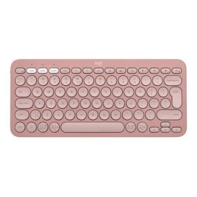 5099206110632  - Incom Group
 Klawiatura bezprzewodowa Logitech Pebble Keys 2 K380s różowa