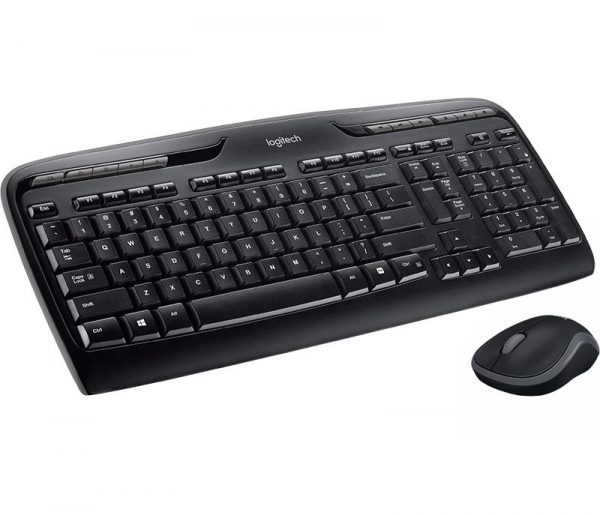 Zestaw bezprzewodowy klawiatura + mysz Logitech MK330 czarny 5099206033757  - Incom Group
