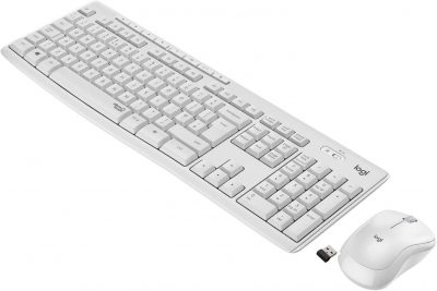  - Incom Group
 5099206092594 Zestaw bezprzewodowy klawiatura + mysz Logitech MK295 Silent Wireless Combo biały