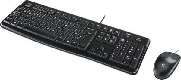 5099206020672  - Incom Group
 Zestaw przewodowy klawiatura + mysz Logitech Desktop MK120 USB czarny