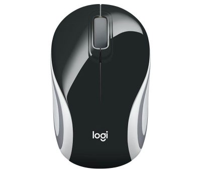  - Incom Group
 Mysz bezprzewodowa Logitech Mini Mouse M187 optyczna czarno-biała 5099206032187