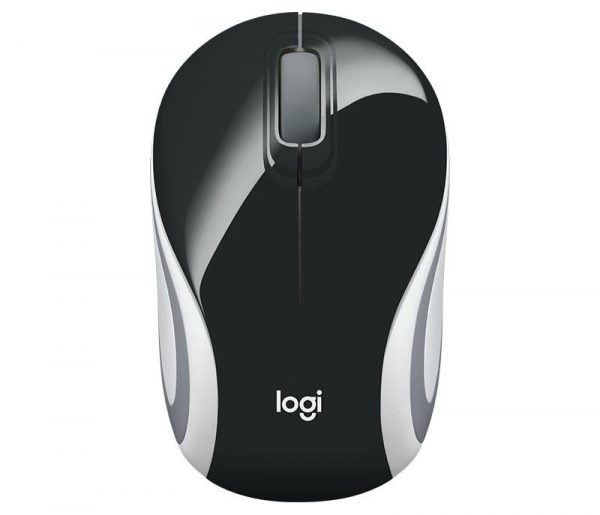 Mysz bezprzewodowa Logitech Mini Mouse M187 optyczna czarno-biała  - Incom Group
 5099206032187