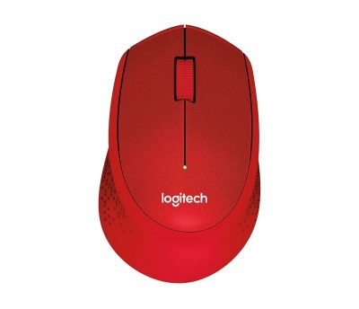  - Incom Group
 Mysz bezprzewodowa Logitech M330 Silent Plus optyczna czerwona 5099206066694