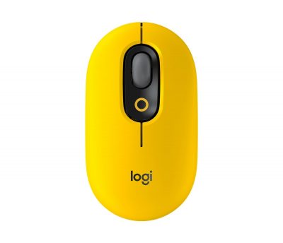  - Incom Group
 Mysz bezprzewodowa Logitech Pop Mouse Black & Yellow optyczna 5099206101654