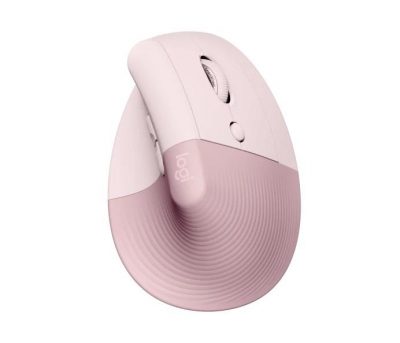 5099206099913  - Incom Group
 Mysz bezprzewodowa Logitech Lift Vertical Ergonomic Mouse ROSE/DARK ROSE