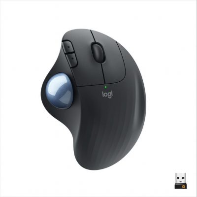  - Incom Group
 Mysz bezprzewodowa Logitech ERGO M575 ergonomiczna grafitowa 5099206096547