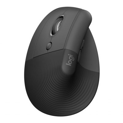 Mysz bezprzewodowa Logitech MX leworęczna pionowa-ergonomiczna optyczna czarna 5099206099876  - Incom Group
