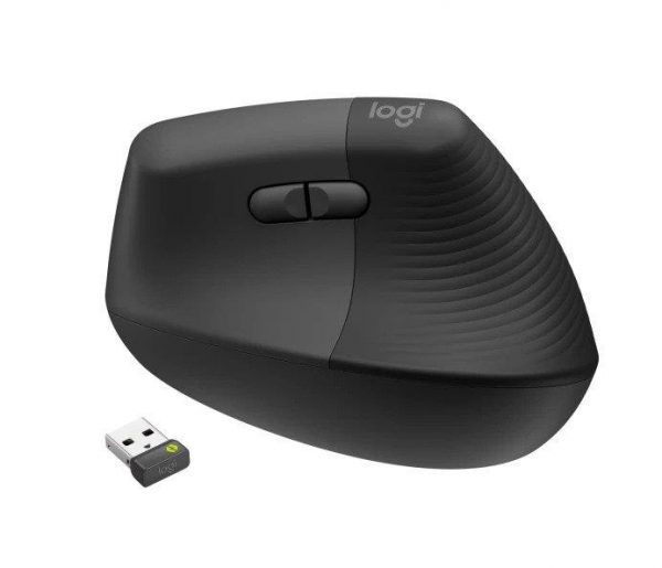 5099206099838 Mysz bezprzewodowa Logitech pionowa ergonomiczna Lift Grafitowa  - Incom Group
