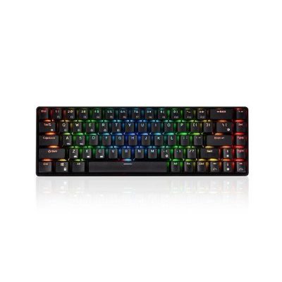 Klawiatura bezprzewodowa Modecom Volcano LANPARTY BT RGB Gaming mechaniczna (Przełącznik żółty Gateron)  - Incom Group
 5903560980117