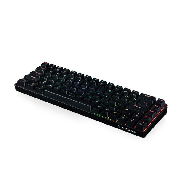 5903560980117  - Incom Group
 Klawiatura bezprzewodowa Modecom Volcano LANPARTY BT RGB Gaming mechaniczna (Przełącznik żółty Gateron)