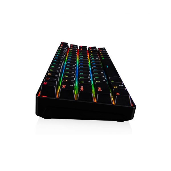 Klawiatura bezprzewodowa Modecom Volcano LANPARTY BT RGB Gaming mechaniczna (Przełącznik żółty Gateron)  - Incom Group
 5903560980117