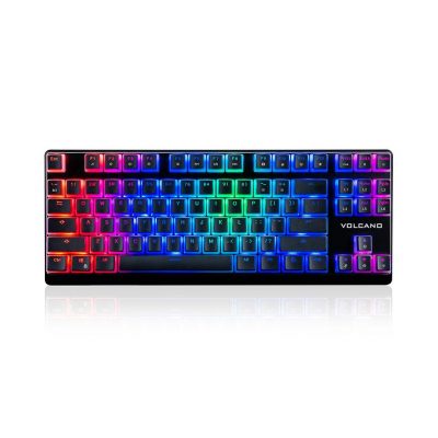  - Incom Group
 5903560980452 Klawiatura przewodowa Modecom Volcano LANPARTY RGB Gaming mechaniczna (Przełącznik BLUE OUTEMU) Pudding Edition