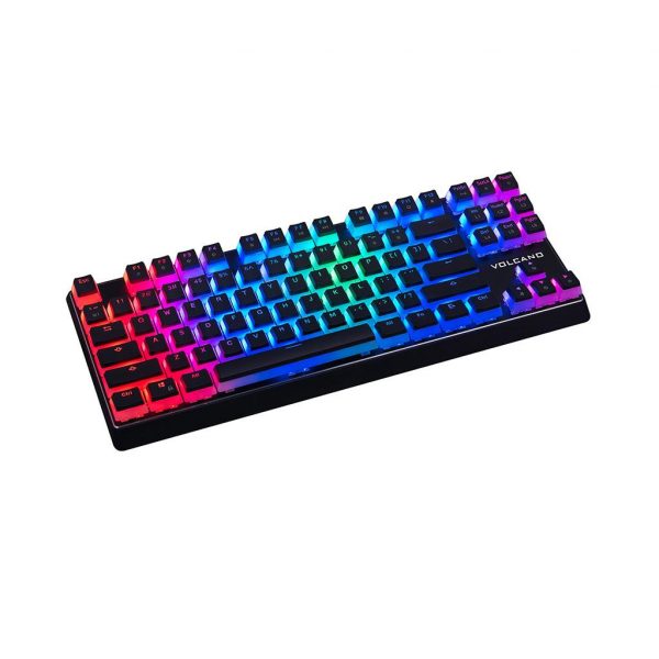 5903560980452  - Incom Group
 Klawiatura przewodowa Modecom Volcano LANPARTY RGB Gaming mechaniczna (Przełącznik BLUE OUTEMU) Pudding Edition