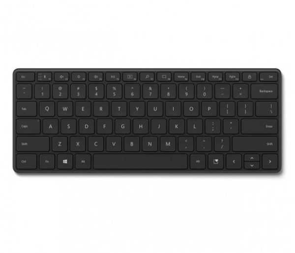 0889842668292 Microsoft Bluetooth Compact Keyboard Black  - Incom Group
