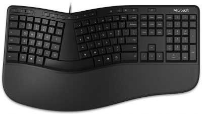 Klawiatura przewodowa Microsoft Ergonomic Keyboard for Business  LXN-00013 Czarna 0889842460445  - Incom Group
