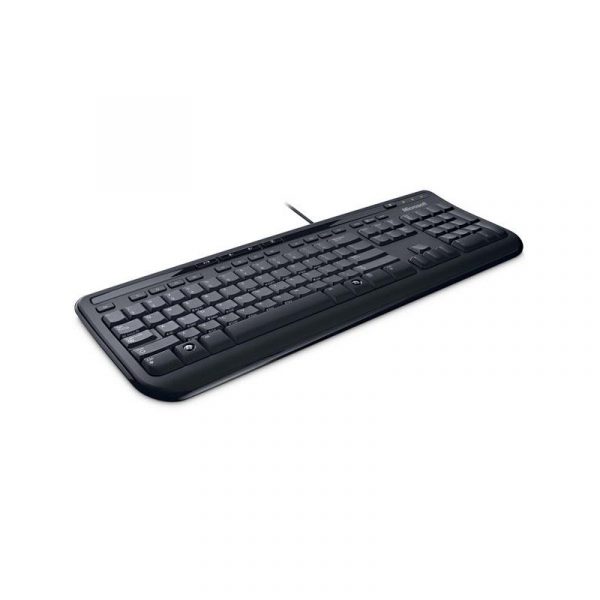 Klawiatura przewodowa Microsoft Wired Keyboard 600 USB czarna 0882224741804  - Incom Group
